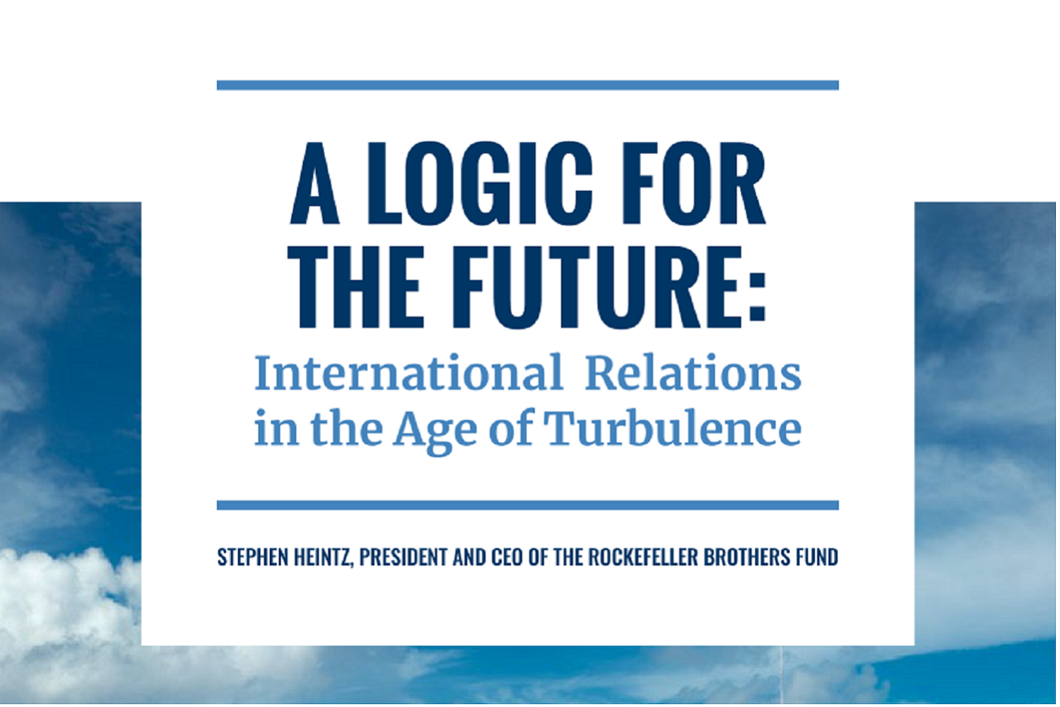 logic for the future logic for the future